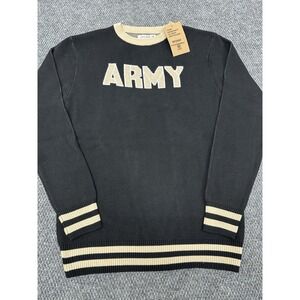 Army Black Knights Small Uscape Apparel Renew Knit Vintage Pullover Sweater